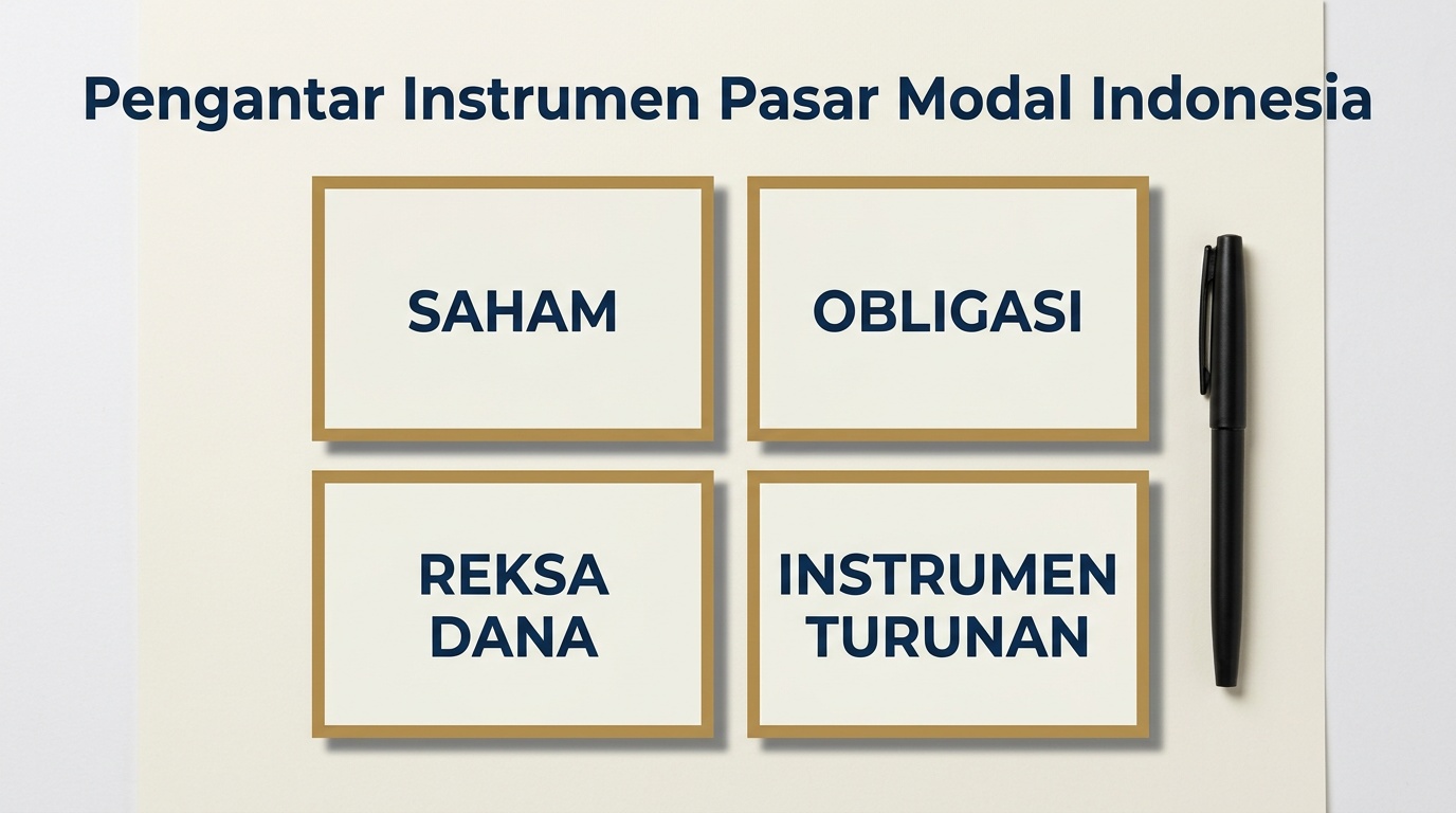 Pengantar instrumen pasar modal Indonesia